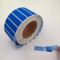 PET material anti fake label roll with letter VOID